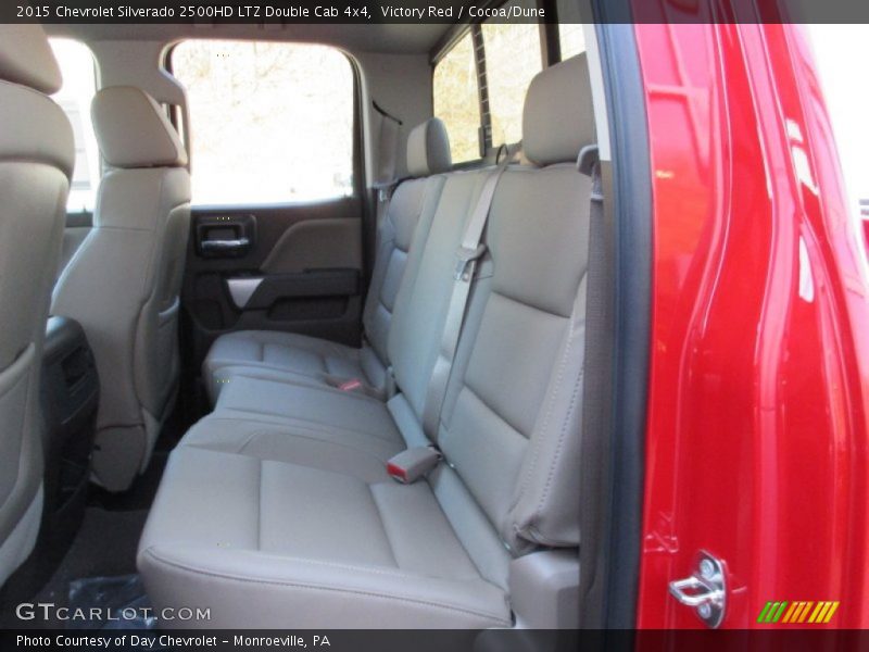 Victory Red / Cocoa/Dune 2015 Chevrolet Silverado 2500HD LTZ Double Cab 4x4