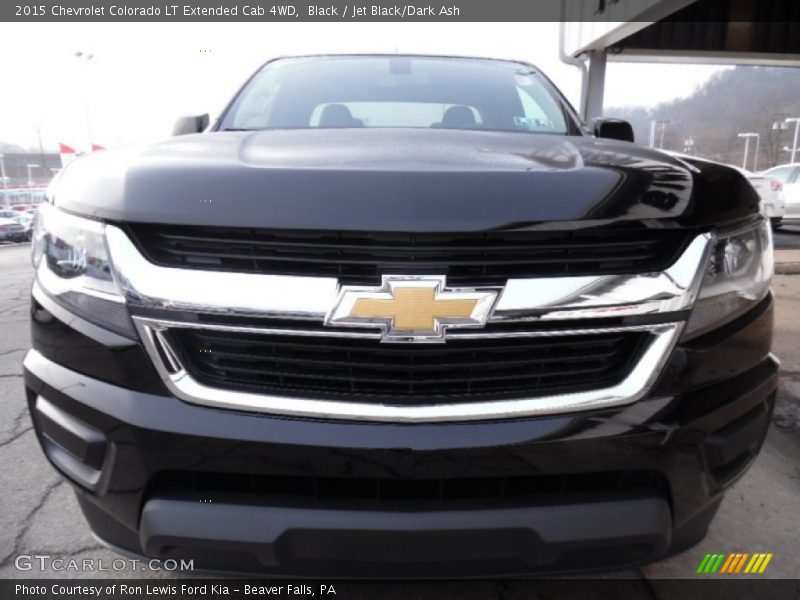 Black / Jet Black/Dark Ash 2015 Chevrolet Colorado LT Extended Cab 4WD