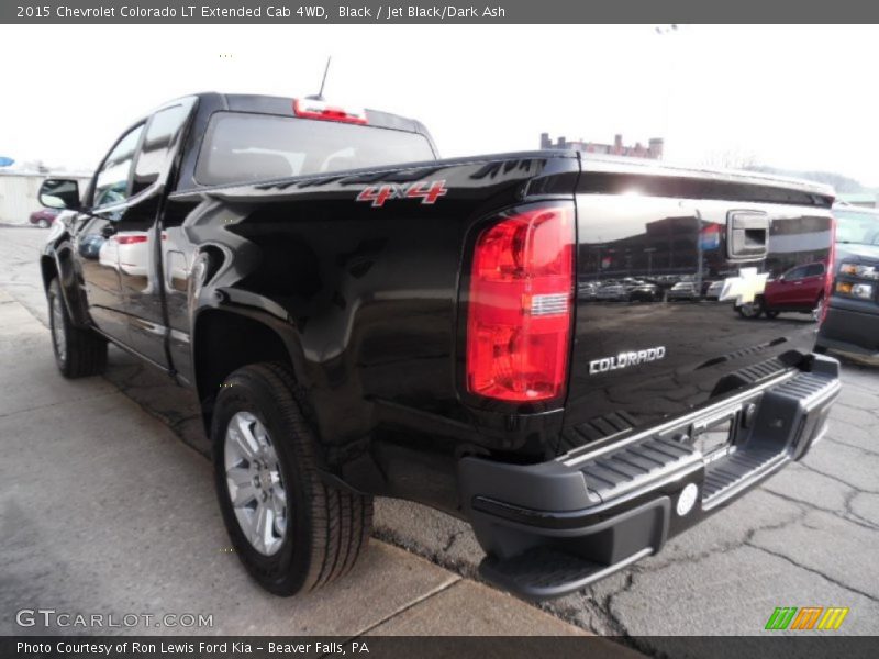 Black / Jet Black/Dark Ash 2015 Chevrolet Colorado LT Extended Cab 4WD