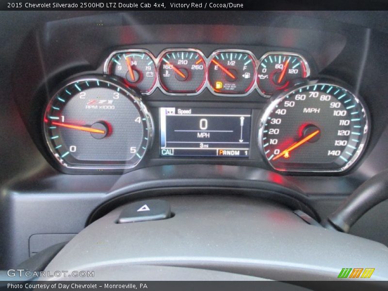  2015 Silverado 2500HD LTZ Double Cab 4x4 LTZ Double Cab 4x4 Gauges