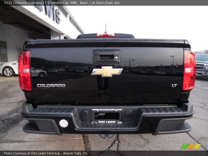 Black / Jet Black/Dark Ash 2015 Chevrolet Colorado LT Extended Cab 4WD