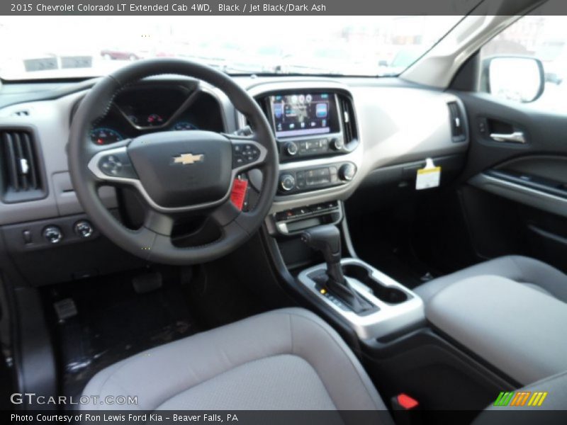 Jet Black/Dark Ash Interior - 2015 Colorado LT Extended Cab 4WD 