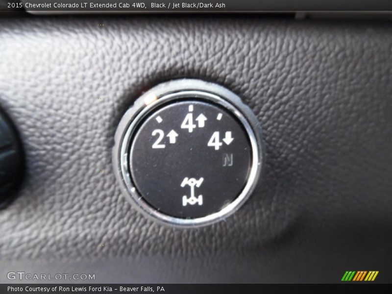 Controls of 2015 Colorado LT Extended Cab 4WD