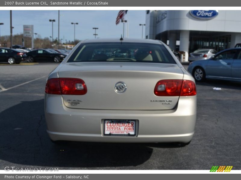 Sandstone Metallic / Cocoa/Shale 2007 Buick Lucerne CXL