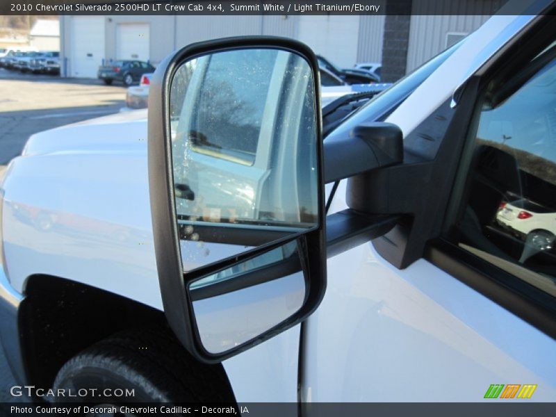 Summit White / Light Titanium/Ebony 2010 Chevrolet Silverado 2500HD LT Crew Cab 4x4