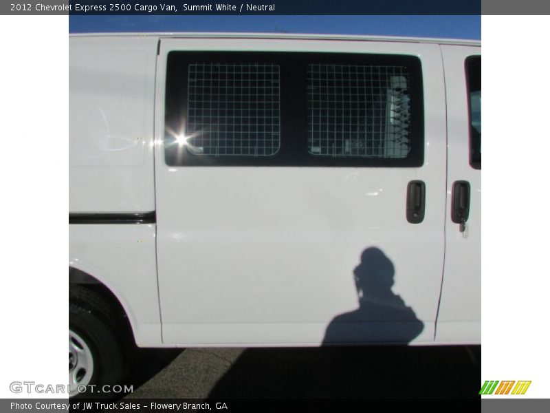 Summit White / Neutral 2012 Chevrolet Express 2500 Cargo Van
