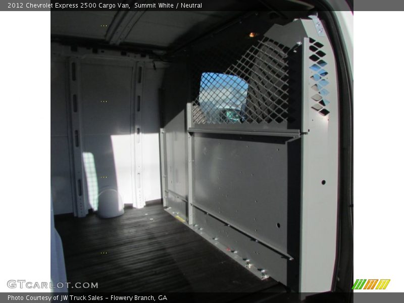 Summit White / Neutral 2012 Chevrolet Express 2500 Cargo Van