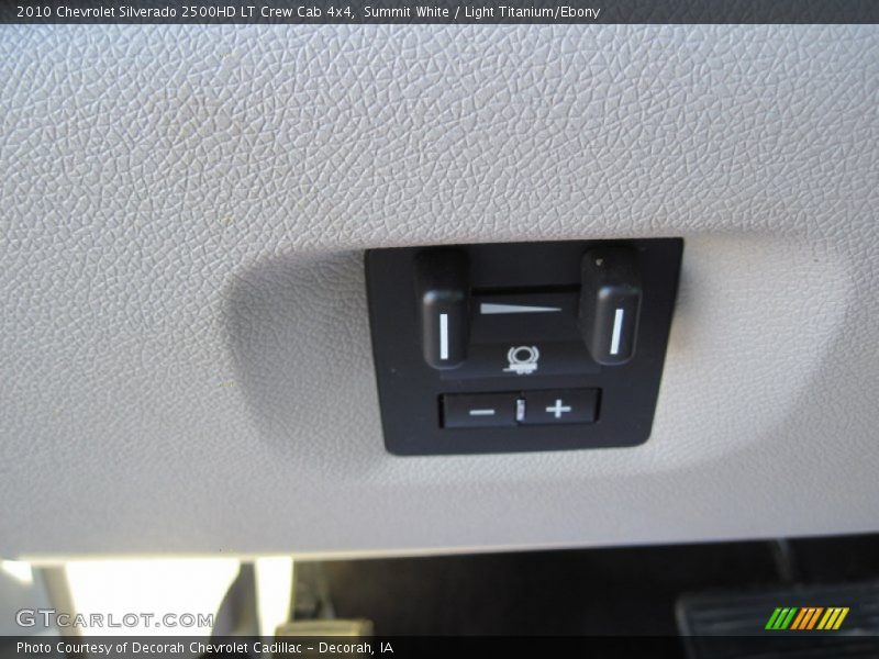 Summit White / Light Titanium/Ebony 2010 Chevrolet Silverado 2500HD LT Crew Cab 4x4