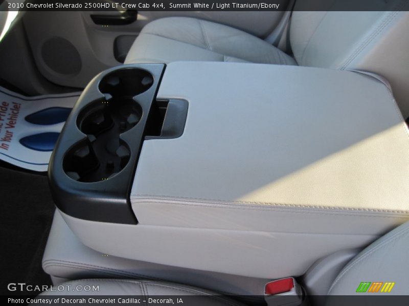 Summit White / Light Titanium/Ebony 2010 Chevrolet Silverado 2500HD LT Crew Cab 4x4