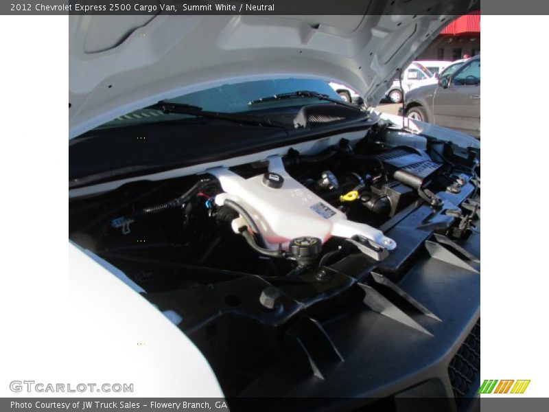 Summit White / Neutral 2012 Chevrolet Express 2500 Cargo Van