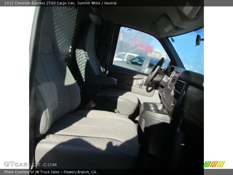 Summit White / Neutral 2012 Chevrolet Express 2500 Cargo Van