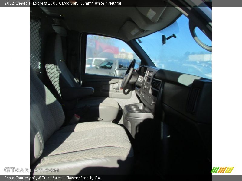 Summit White / Neutral 2012 Chevrolet Express 2500 Cargo Van