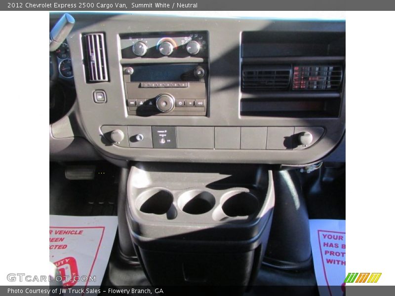 Summit White / Neutral 2012 Chevrolet Express 2500 Cargo Van