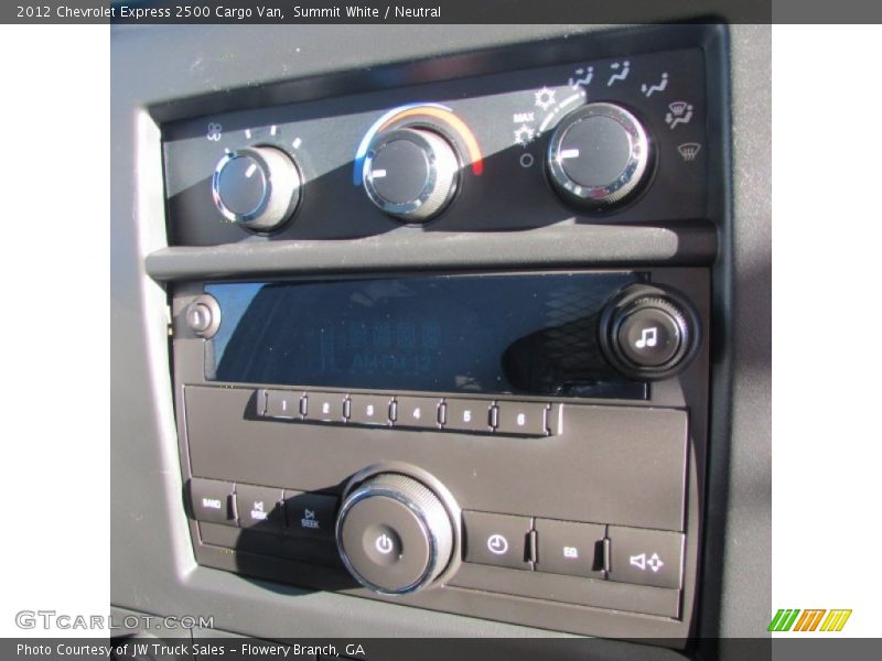 Summit White / Neutral 2012 Chevrolet Express 2500 Cargo Van