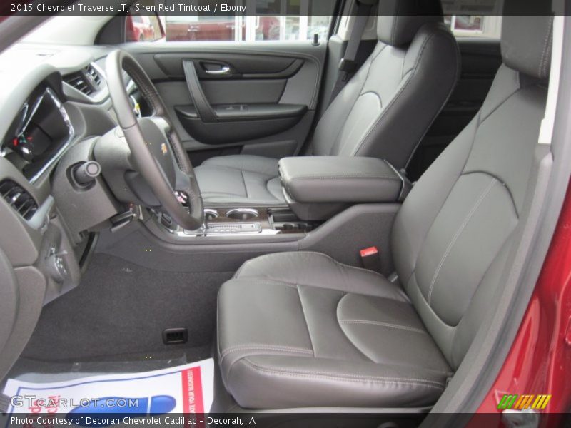 Siren Red Tintcoat / Ebony 2015 Chevrolet Traverse LT