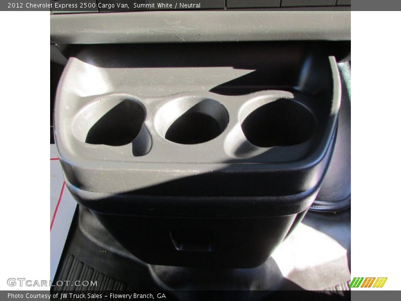 Summit White / Neutral 2012 Chevrolet Express 2500 Cargo Van