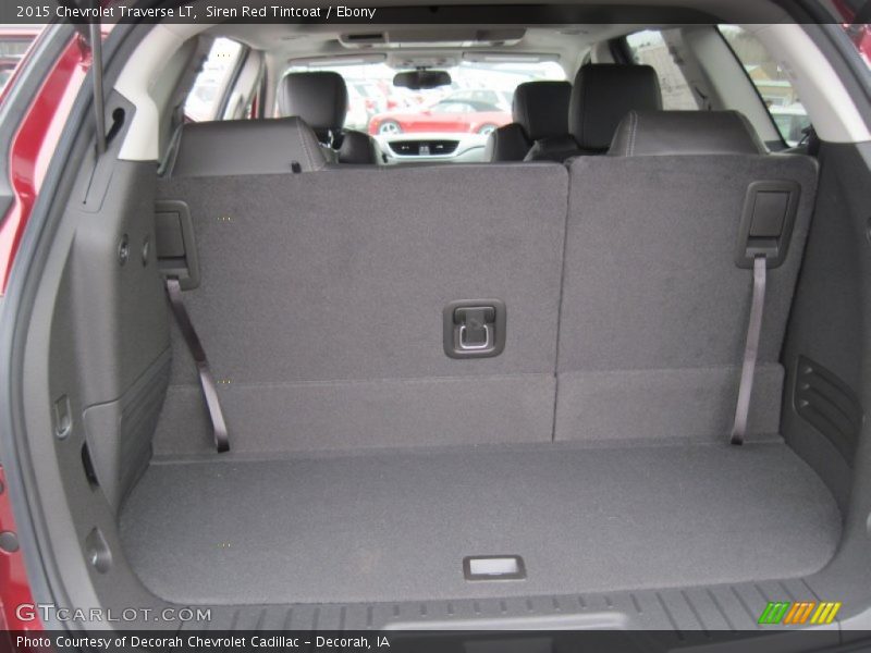 Siren Red Tintcoat / Ebony 2015 Chevrolet Traverse LT