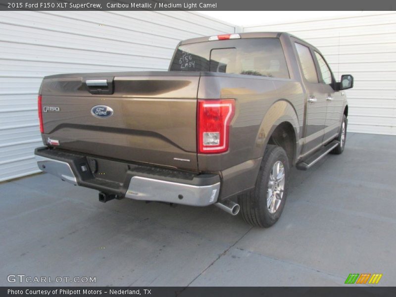 Caribou Metallic / Medium Light Camel 2015 Ford F150 XLT SuperCrew