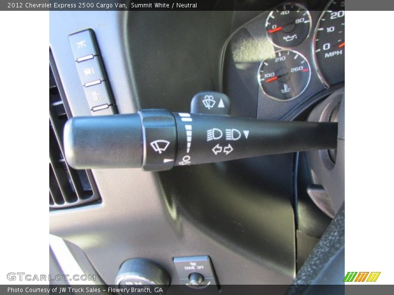Summit White / Neutral 2012 Chevrolet Express 2500 Cargo Van