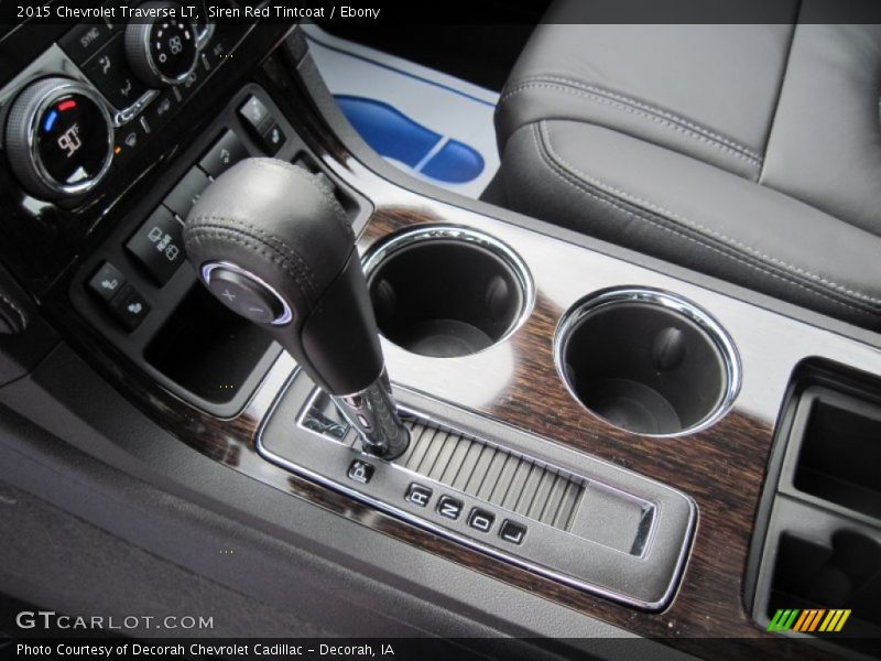 Siren Red Tintcoat / Ebony 2015 Chevrolet Traverse LT