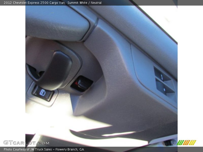 Summit White / Neutral 2012 Chevrolet Express 2500 Cargo Van