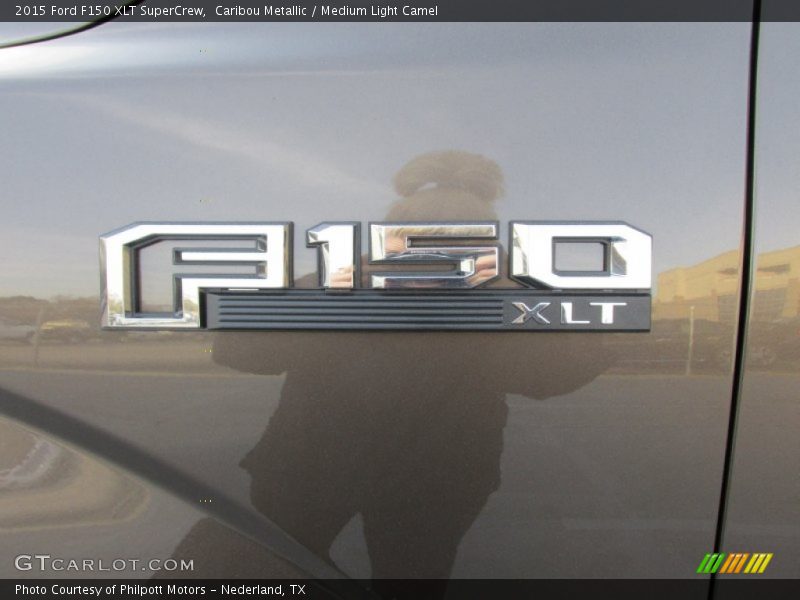 Caribou Metallic / Medium Light Camel 2015 Ford F150 XLT SuperCrew