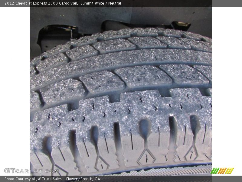 Summit White / Neutral 2012 Chevrolet Express 2500 Cargo Van