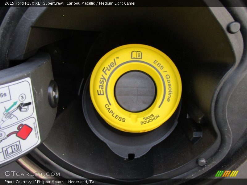 Caribou Metallic / Medium Light Camel 2015 Ford F150 XLT SuperCrew