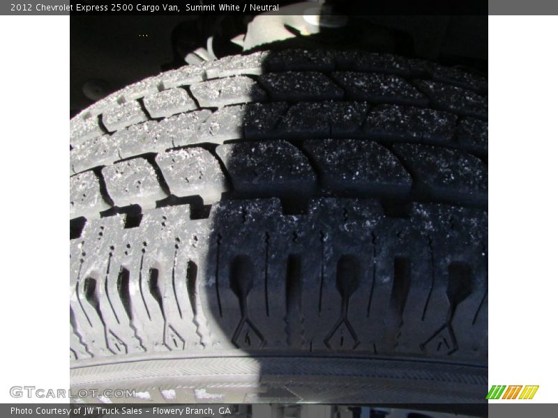 Summit White / Neutral 2012 Chevrolet Express 2500 Cargo Van