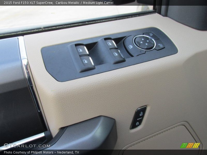 Caribou Metallic / Medium Light Camel 2015 Ford F150 XLT SuperCrew
