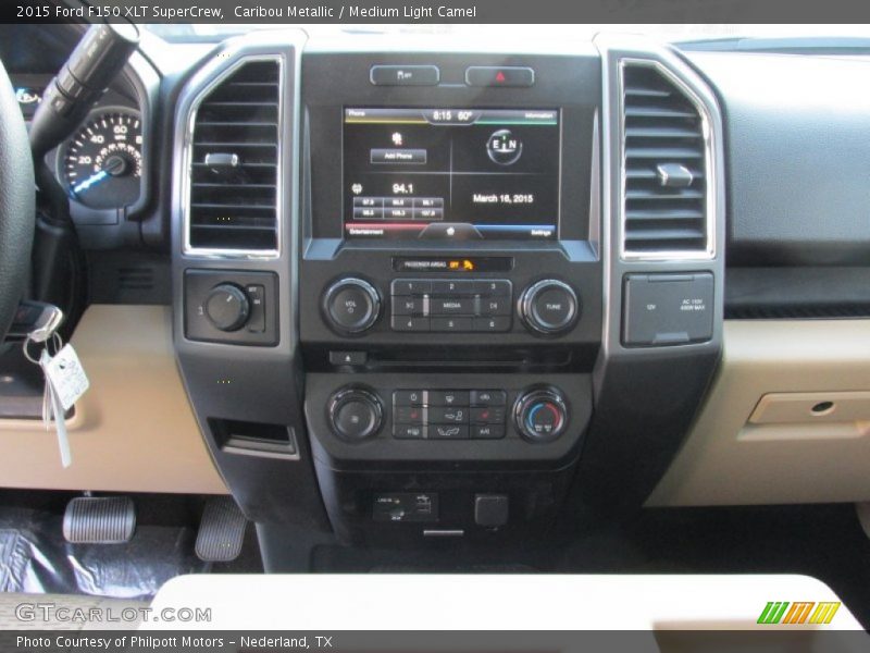 Controls of 2015 F150 XLT SuperCrew