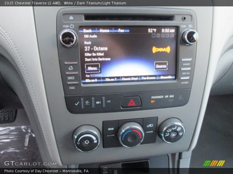 White / Dark Titanium/Light Titanium 2015 Chevrolet Traverse LS AWD