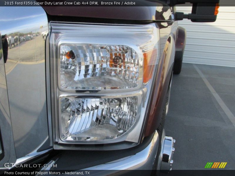 Bronze Fire / Adobe 2015 Ford F350 Super Duty Lariat Crew Cab 4x4 DRW