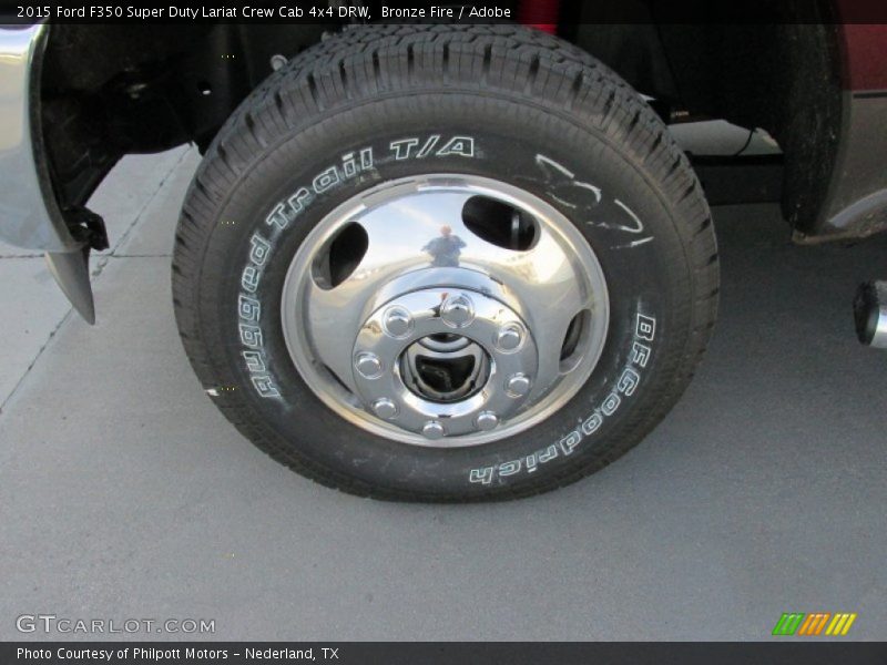 Bronze Fire / Adobe 2015 Ford F350 Super Duty Lariat Crew Cab 4x4 DRW