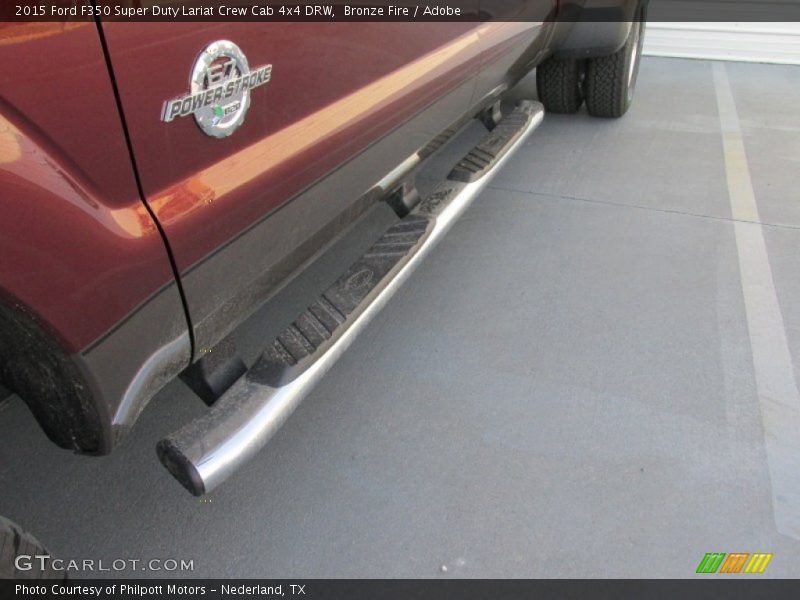 Bronze Fire / Adobe 2015 Ford F350 Super Duty Lariat Crew Cab 4x4 DRW