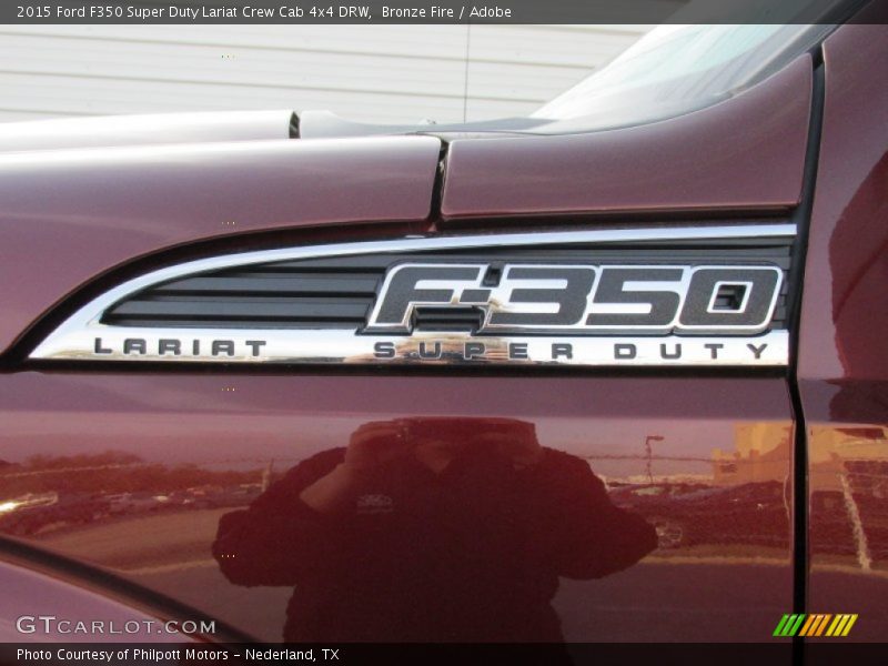 Bronze Fire / Adobe 2015 Ford F350 Super Duty Lariat Crew Cab 4x4 DRW