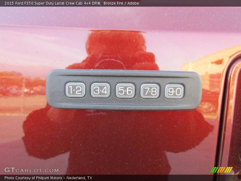 Bronze Fire / Adobe 2015 Ford F350 Super Duty Lariat Crew Cab 4x4 DRW