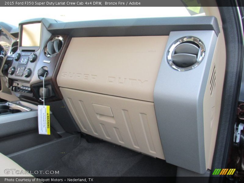 Bronze Fire / Adobe 2015 Ford F350 Super Duty Lariat Crew Cab 4x4 DRW