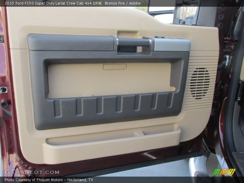 Bronze Fire / Adobe 2015 Ford F350 Super Duty Lariat Crew Cab 4x4 DRW