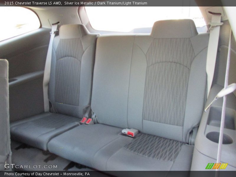Silver Ice Metallic / Dark Titanium/Light Titanium 2015 Chevrolet Traverse LS AWD