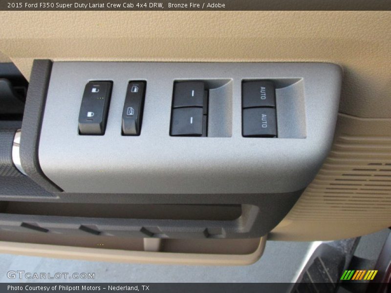 Bronze Fire / Adobe 2015 Ford F350 Super Duty Lariat Crew Cab 4x4 DRW