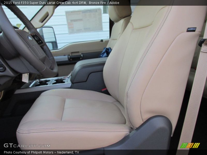 Bronze Fire / Adobe 2015 Ford F350 Super Duty Lariat Crew Cab 4x4 DRW
