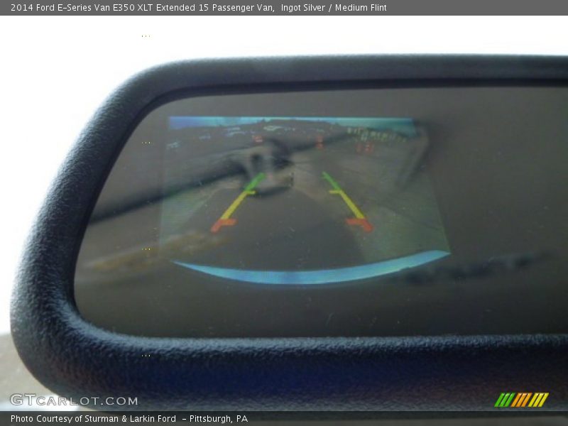 Ingot Silver / Medium Flint 2014 Ford E-Series Van E350 XLT Extended 15 Passenger Van