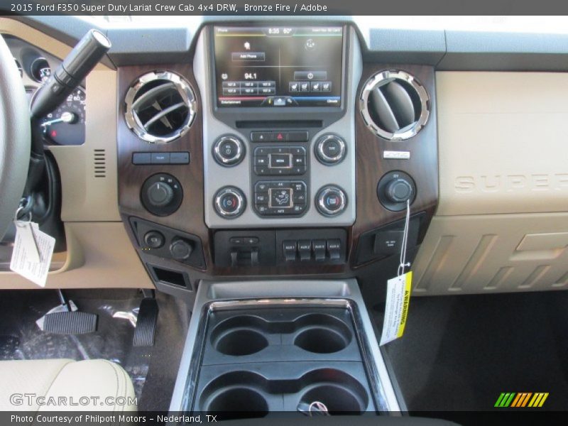 Bronze Fire / Adobe 2015 Ford F350 Super Duty Lariat Crew Cab 4x4 DRW