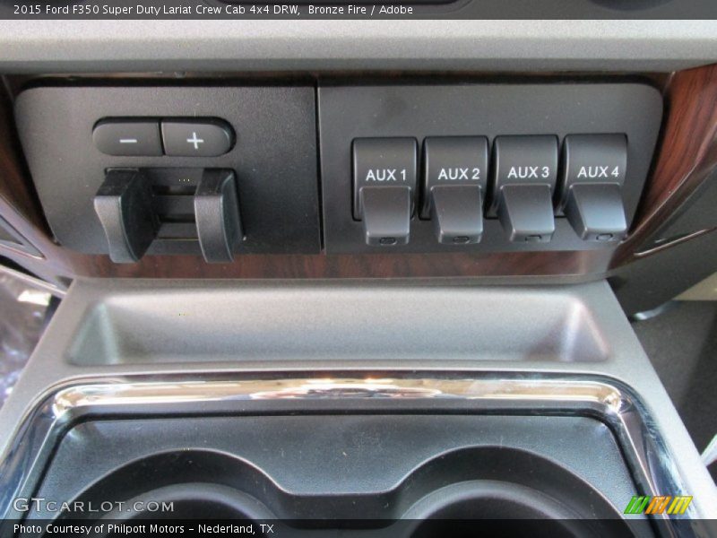Bronze Fire / Adobe 2015 Ford F350 Super Duty Lariat Crew Cab 4x4 DRW