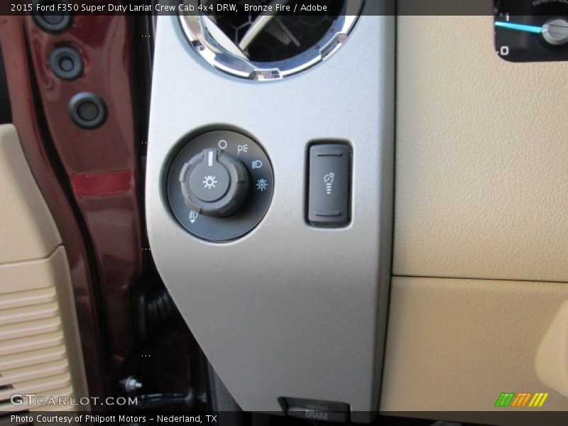 Bronze Fire / Adobe 2015 Ford F350 Super Duty Lariat Crew Cab 4x4 DRW