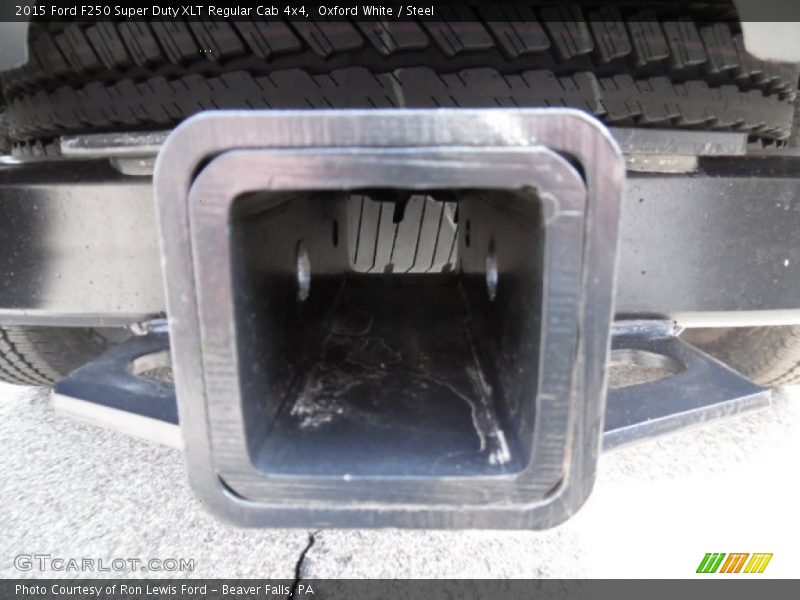Oxford White / Steel 2015 Ford F250 Super Duty XLT Regular Cab 4x4