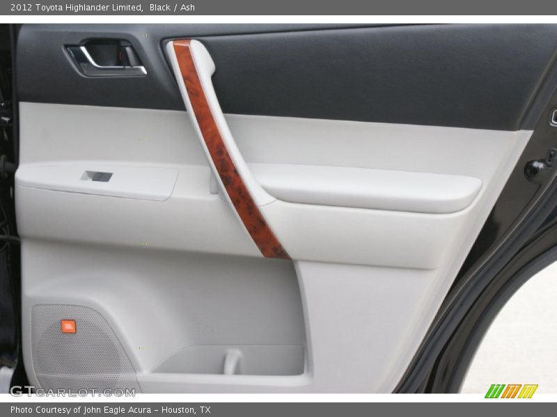 Black / Ash 2012 Toyota Highlander Limited