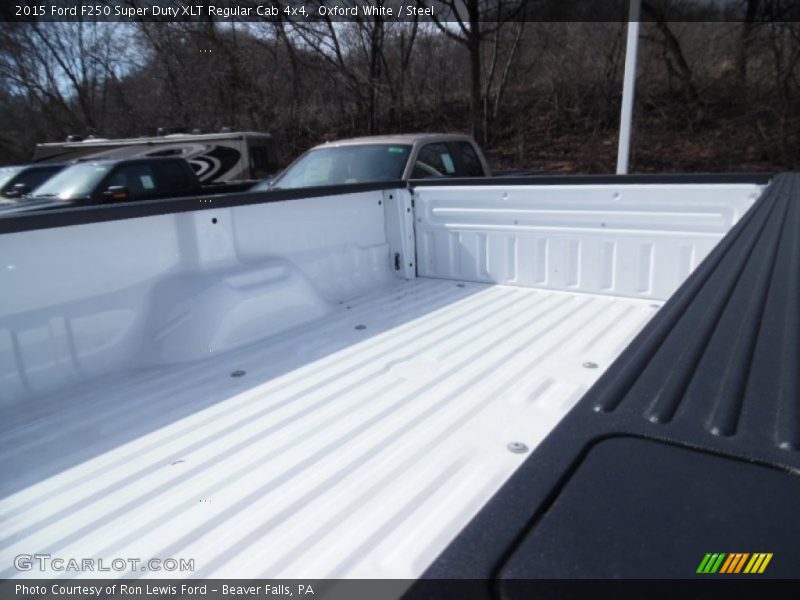 Oxford White / Steel 2015 Ford F250 Super Duty XLT Regular Cab 4x4