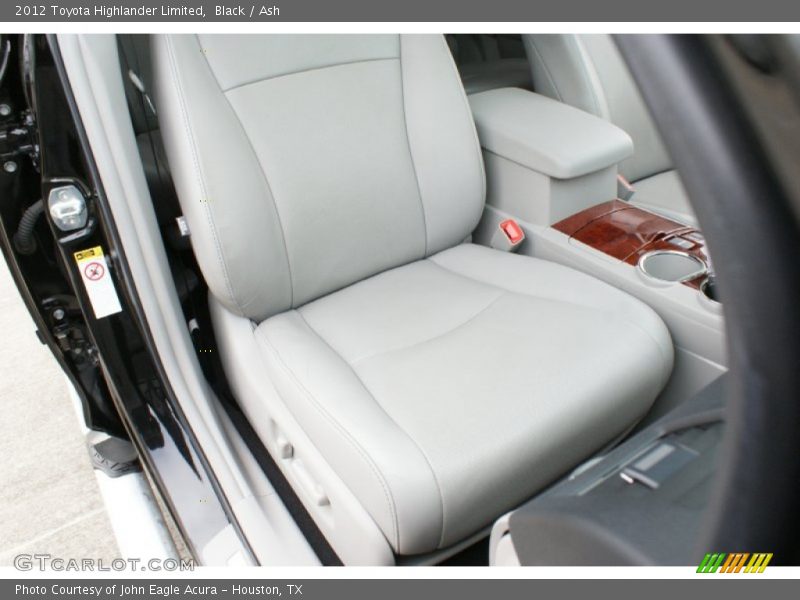 Black / Ash 2012 Toyota Highlander Limited